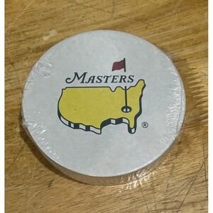 Masters Golf Coasters 12 Pack "A Taste‎ Of The Masters" ~ Cardboard ~ NEW